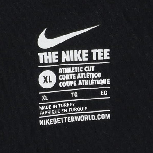 Nike Men’s Black XL Athletic Cut T-Shirt