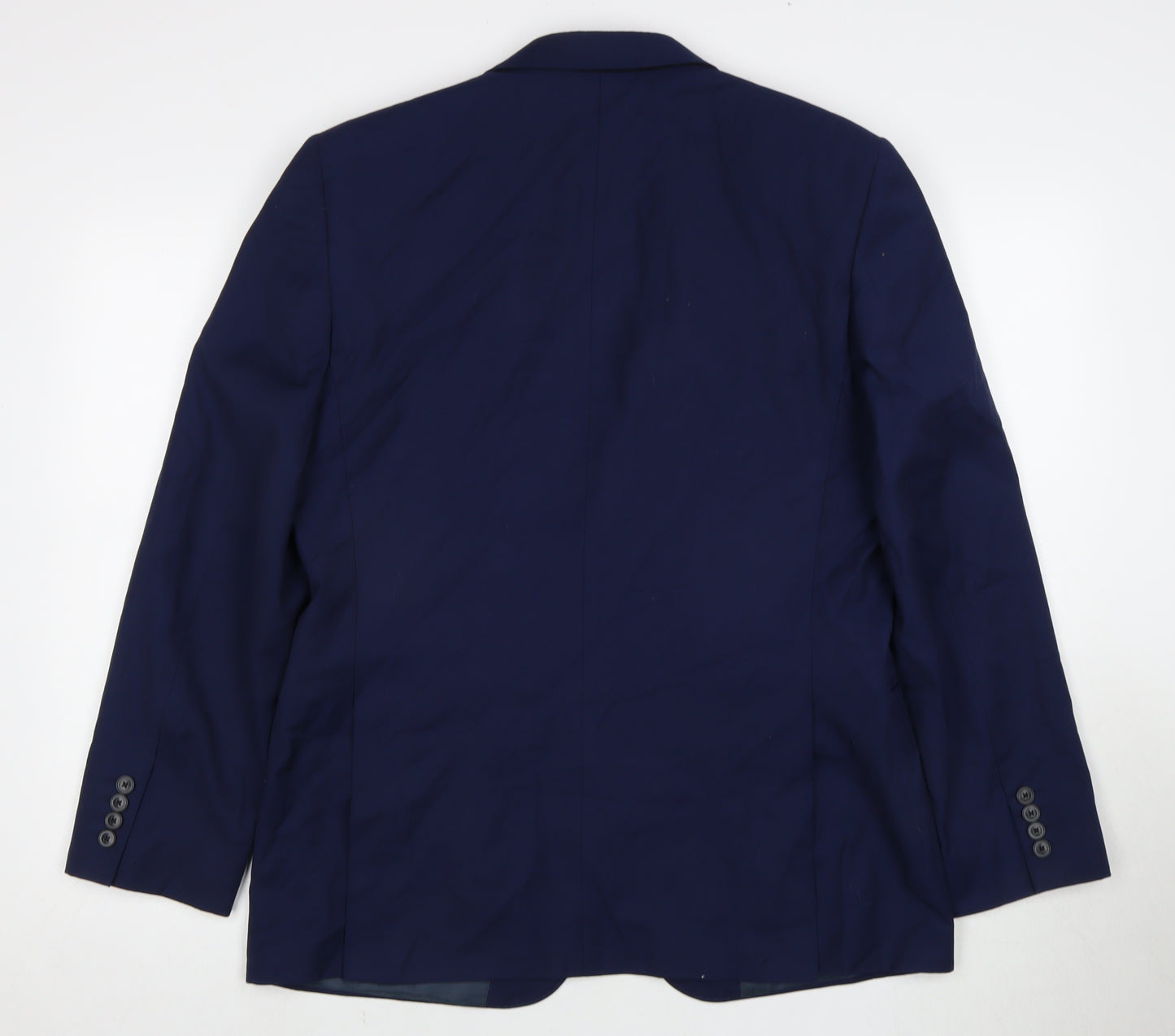 Burton Menswear London Blue Men's Regular Fit Blazer 42R