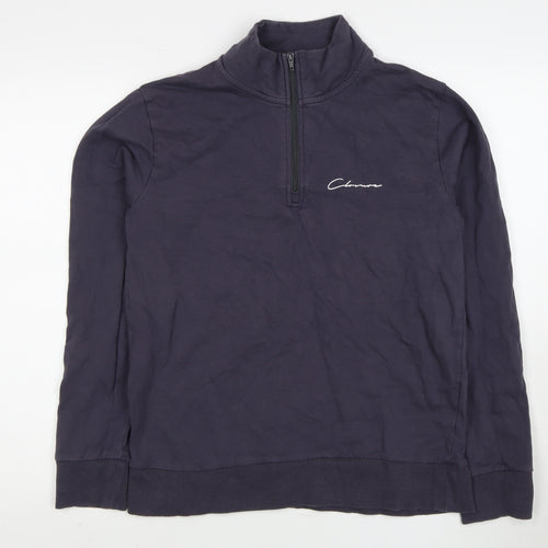 Closure London Men's Blue M Pullover Sweatshirt