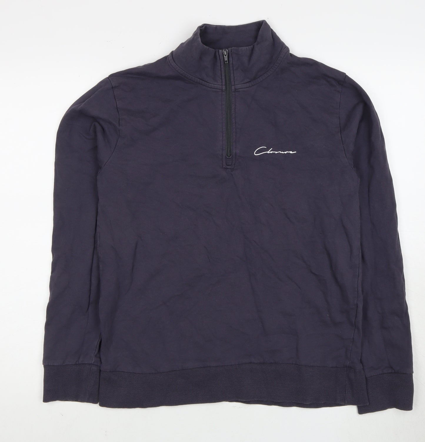 Closure London Men's Blue M Pullover Sweatshirt