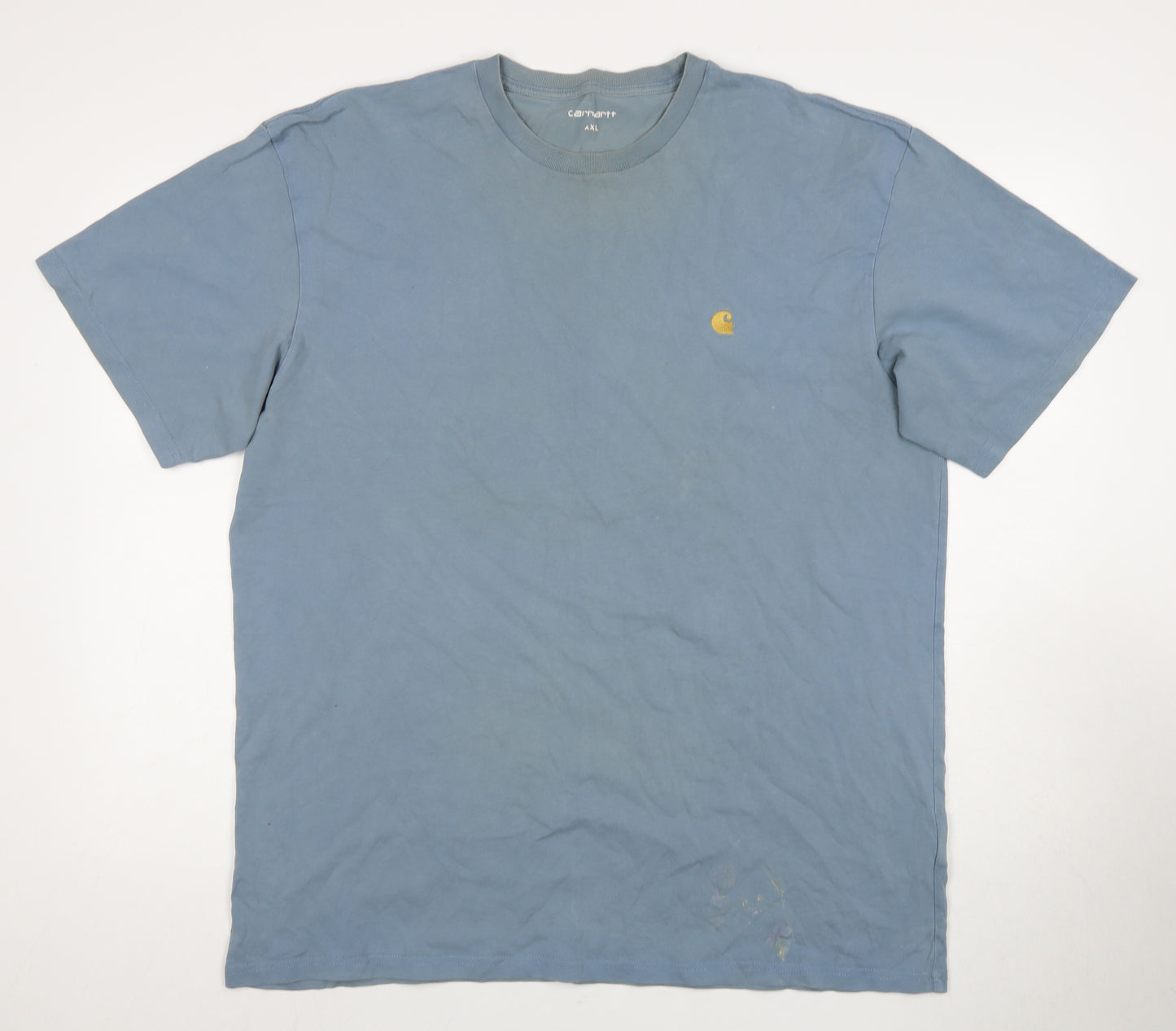 Carhartt Men's Blue 4XL Crew Neck T-Shirt