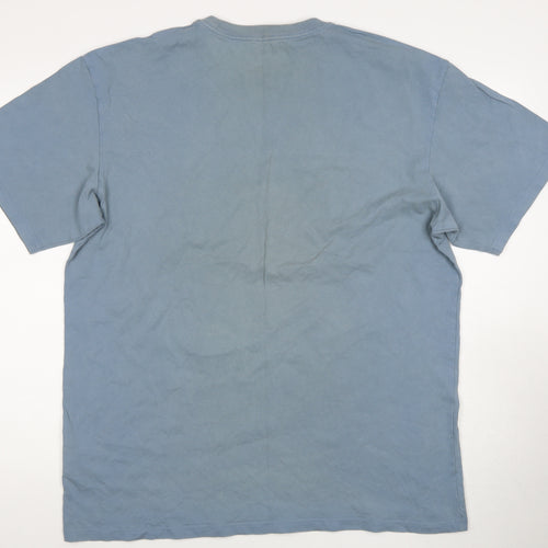 Carhartt Men's Blue 4XL Crew Neck T-Shirt