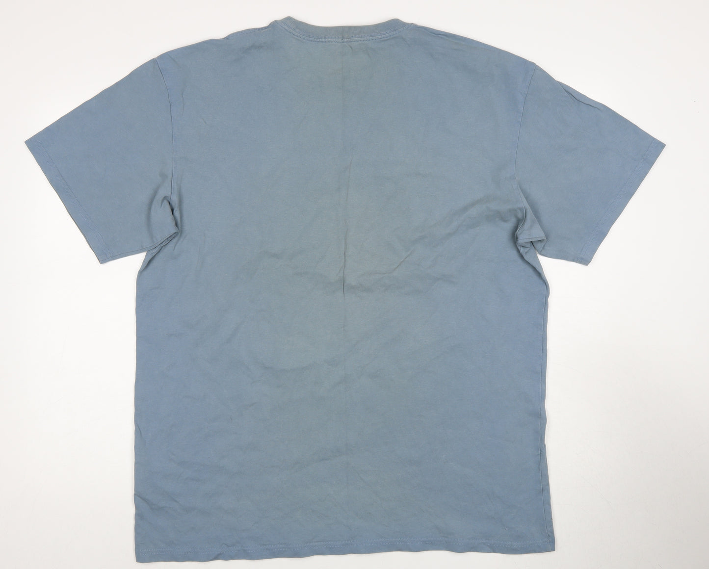 Carhartt Men's Blue 4XL Crew Neck T-Shirt