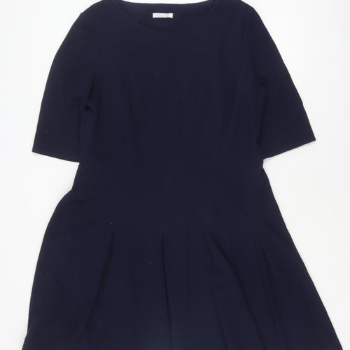 Kaliko Women's Blue Fit & Flare Dress Size 20