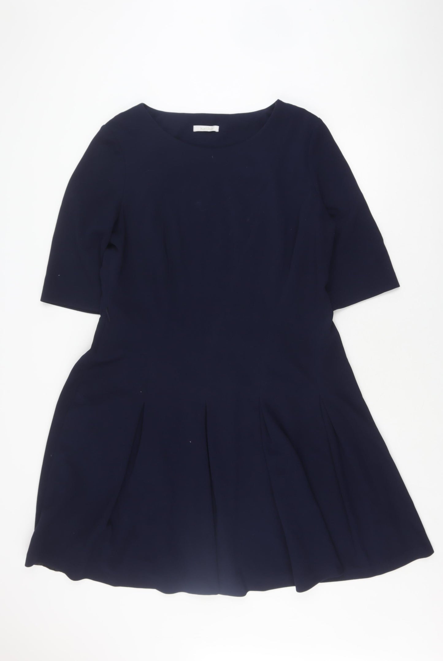 Kaliko Women's Blue Fit & Flare Dress Size 20