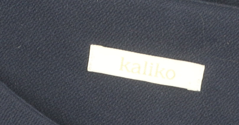 Kaliko Women's Blue Fit & Flare Dress Size 20