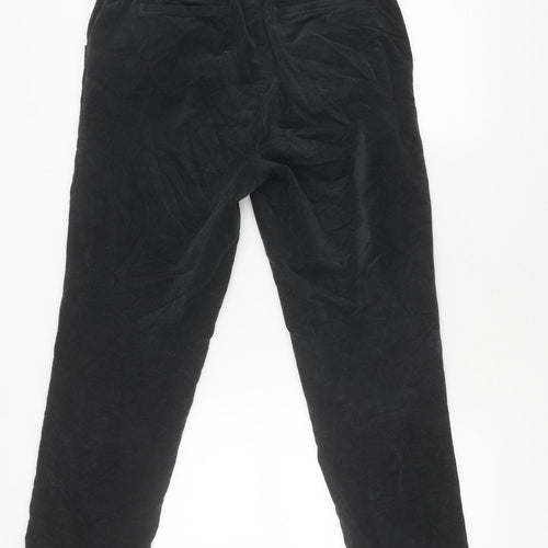 Seasalt Cornwall Women's Black Corduroy Trousers Size 10