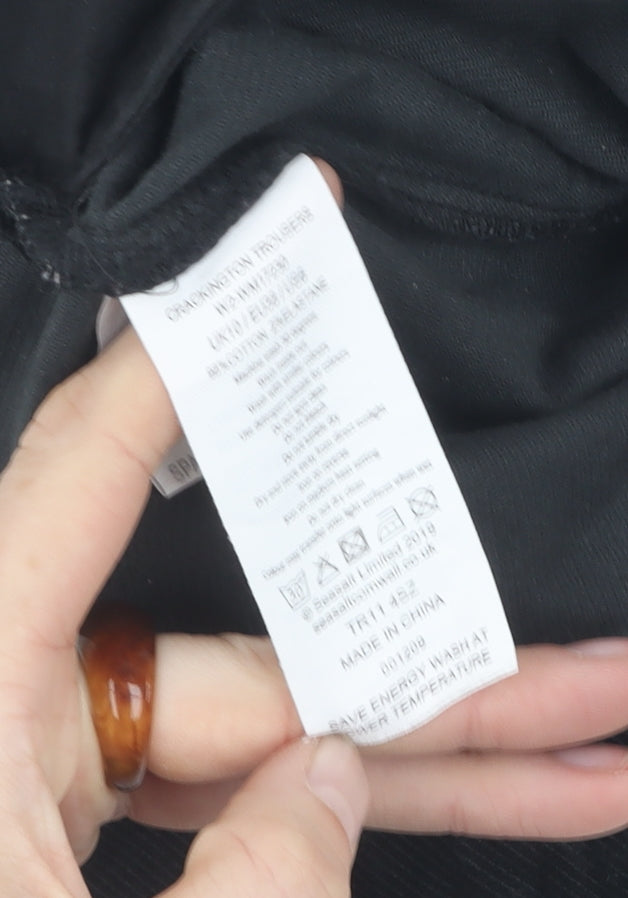 Seasalt Cornwall Women's Black Corduroy Trousers Size 10