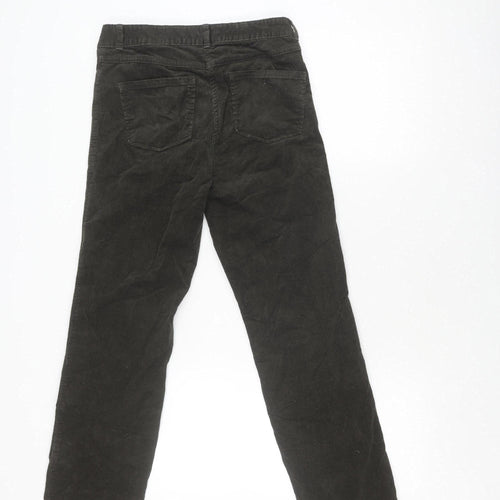 Marks and Spencer Women's Khaki Corduroy Trousers Size 8