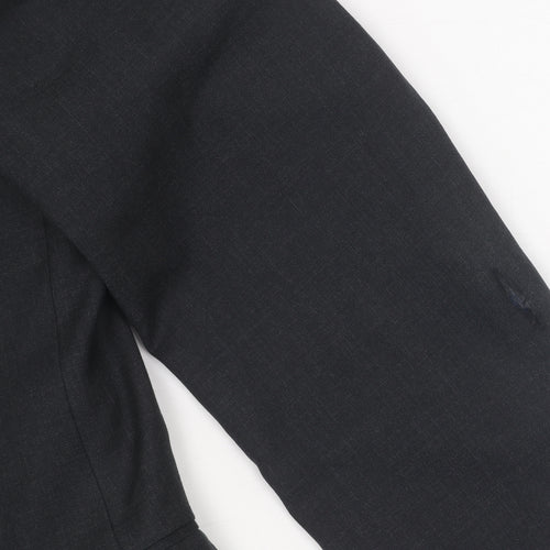 Charles Tyrwhitt Men's Black Wool Blazer 36 Regular Classic