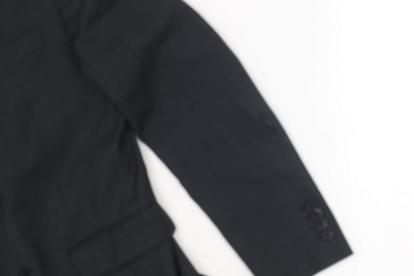 Charles Tyrwhitt Men's Black Wool Blazer 36 Regular Classic