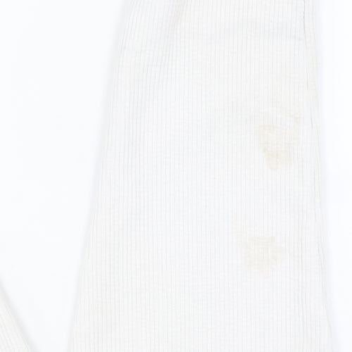 Sisters + Seekers Women's White Jogger Trousers Size 8