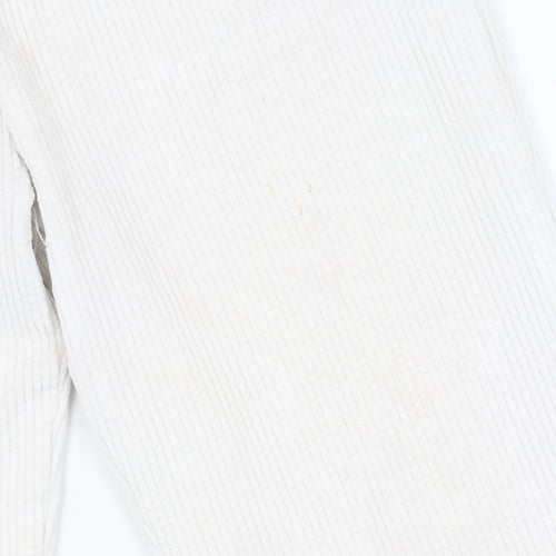 Sisters + Seekers Women's White Jogger Trousers Size 8