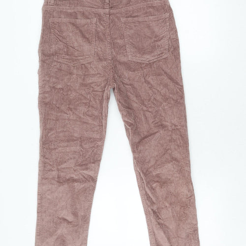 Fat Face Women's Pink Corduroy Trousers Size 10