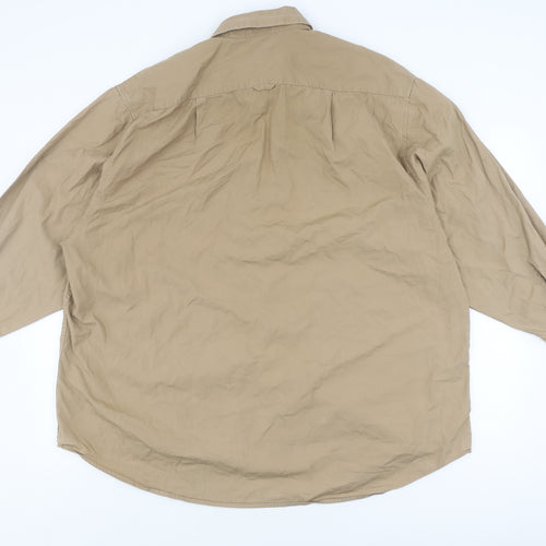 Collusion Beige Button-Up Women's Shirt Size 12