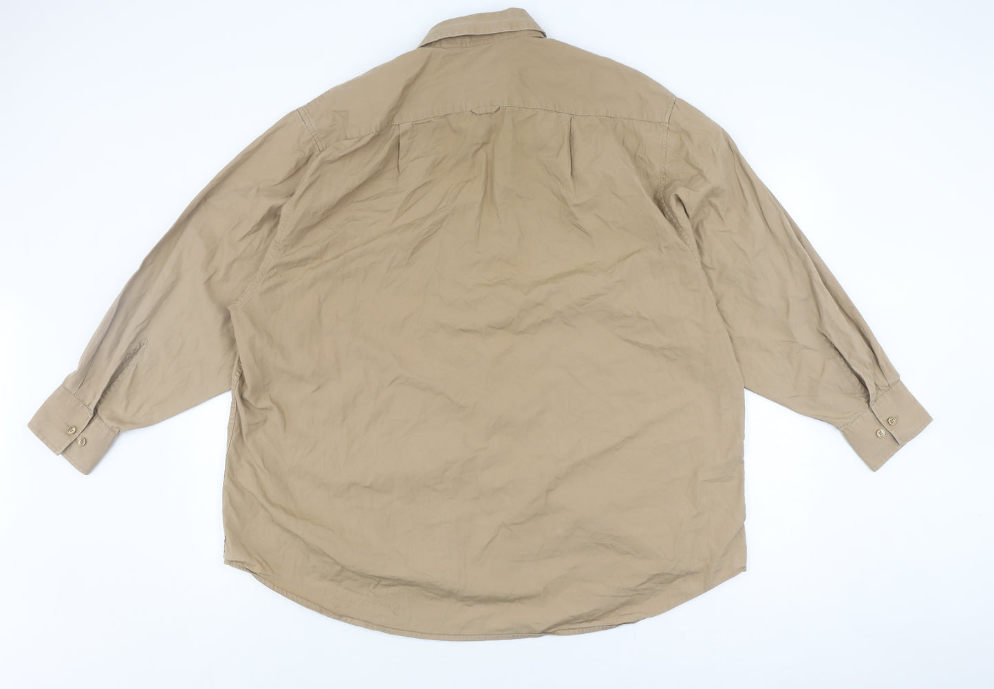 Collusion Beige Button-Up Women's Shirt Size 12