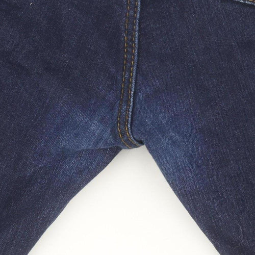 ASOS Men's Blue Skinny Jeans, Size 34, Dark Denim
