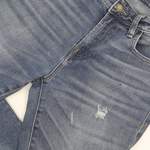 Guess Men's Blue Skinny Jeans 33 Slim Fit