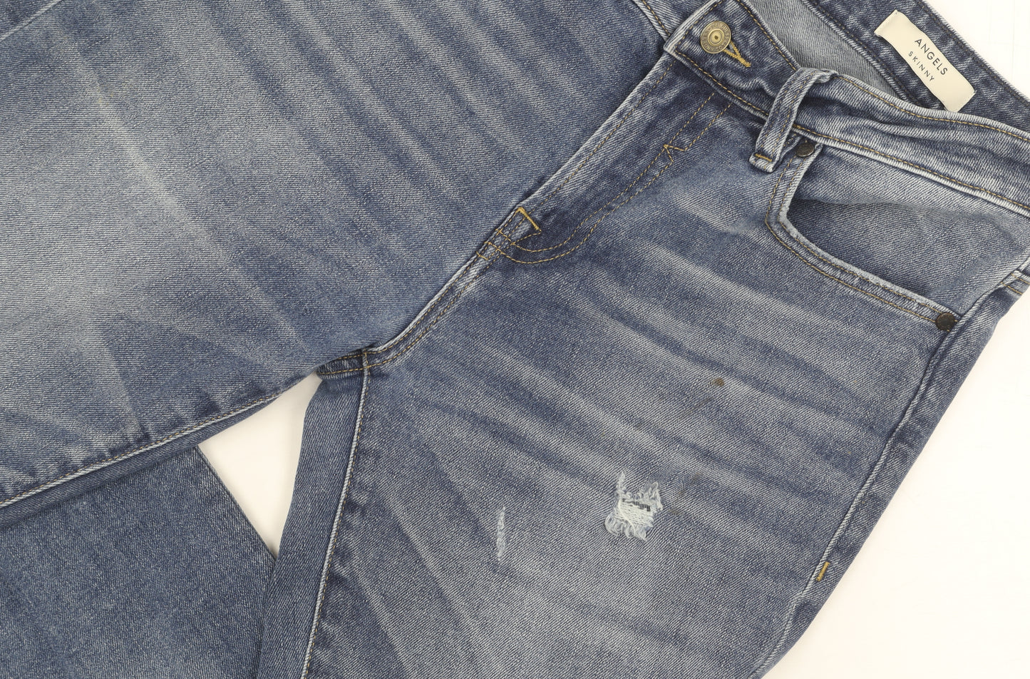 Guess Men's Blue Skinny Jeans 33 Slim Fit