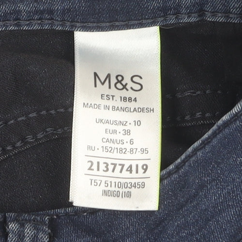 Marks and Spencer Women’s Blue Skinny Jeans Size 10