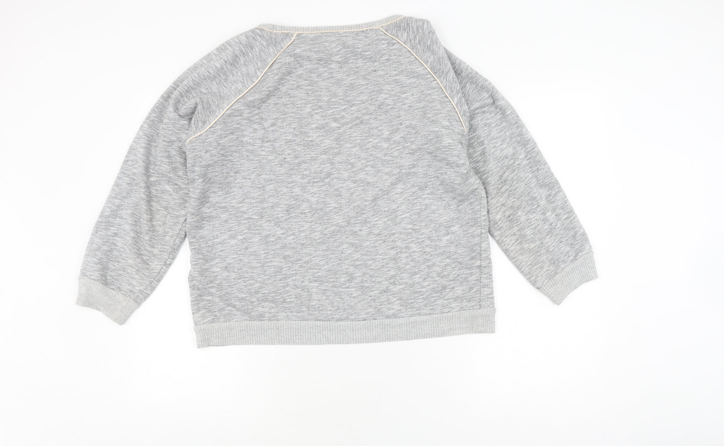 French Connection Women's Grey Pullover Sweatshirt Size L
