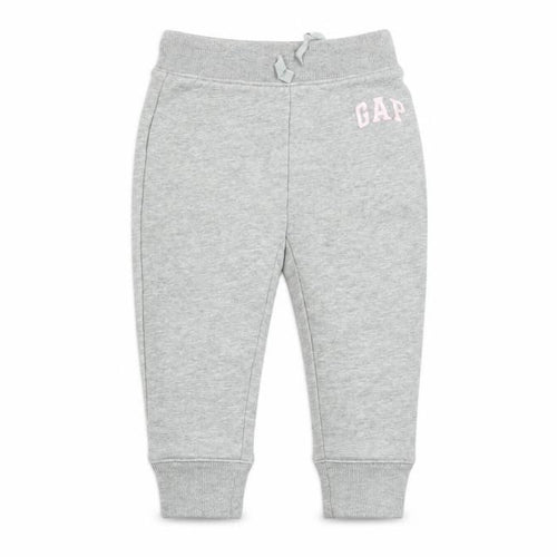 GAP Girls Grey Jogger Trousers 2 Years, Elastic Waist