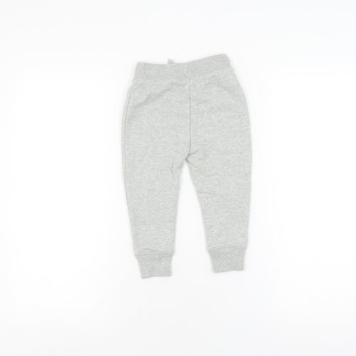 GAP Girls Grey Jogger Trousers 2 Years, Elastic Waist