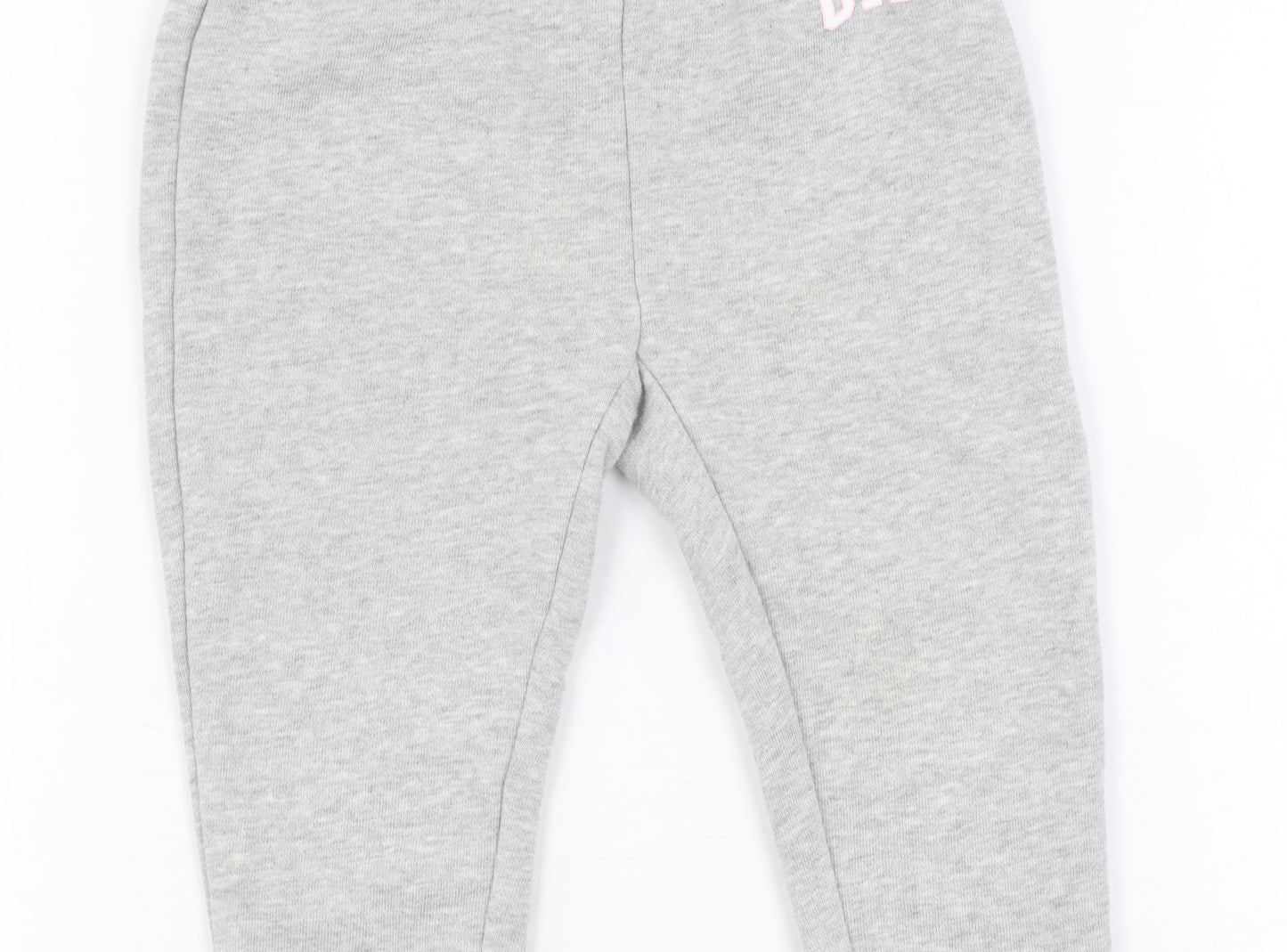 GAP Girls Grey Jogger Trousers 2 Years, Elastic Waist
