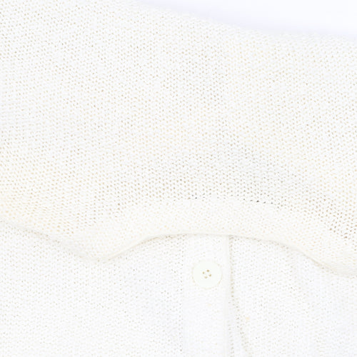 Windsmoor Women's Ivory Cardigan L Cotton Knit