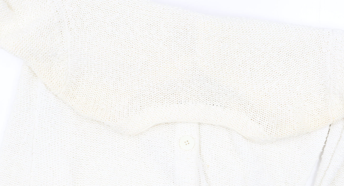 Windsmoor Women's Ivory Cardigan L Cotton Knit