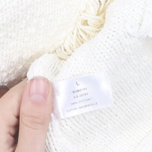 Windsmoor Women's Ivory Cardigan L Cotton Knit