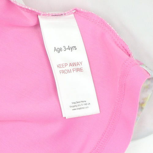 My Little Pony Girls Pink UV-Sun Suit 3-4 Years Cartoon
