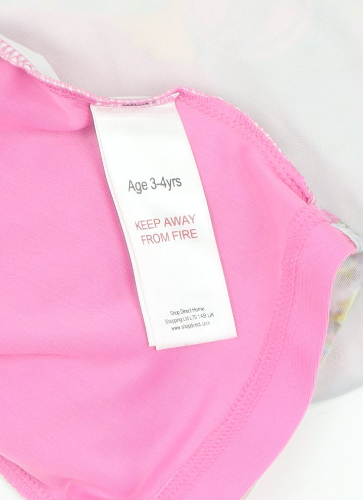 My Little Pony Girls Pink UV-Sun Suit 3-4 Years Cartoon