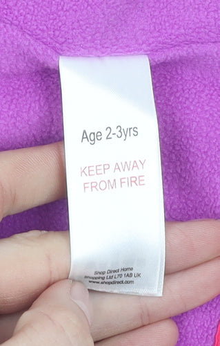 Peppa Pig Girls Pink Polka Dot Rain Coat 2-3 Years