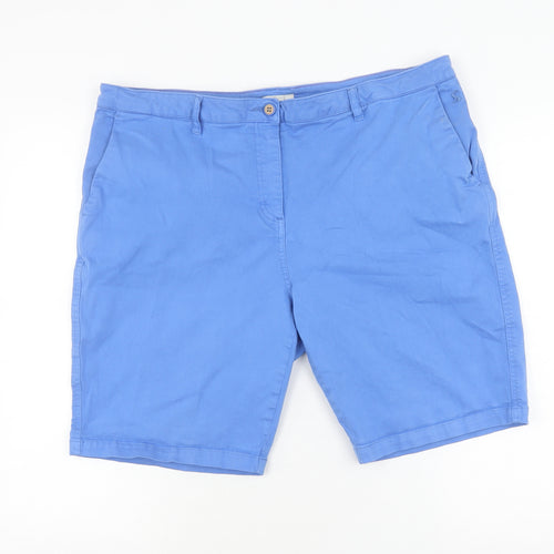 Joules Men's Blue Chino Shorts, Size 14 - Spring Casual Wear