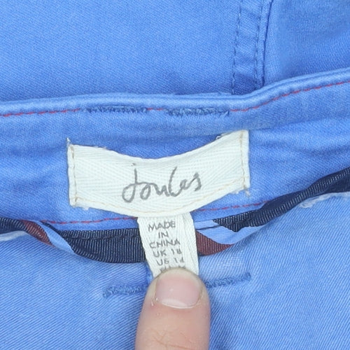 Joules Men's Blue Chino Shorts, Size 14 - Spring Casual Wear