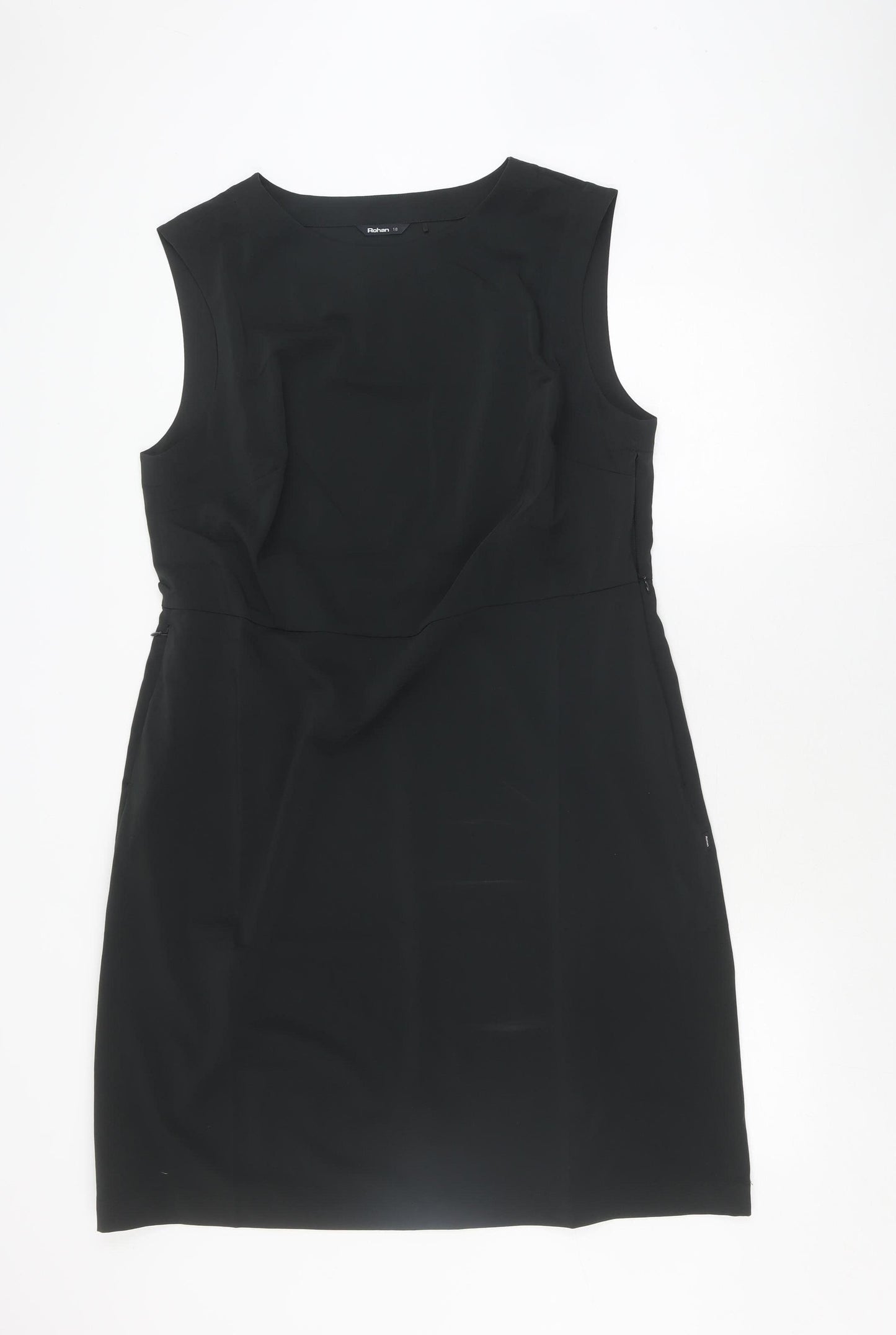 Rohan Women's Black Sheath Dress, Size 18, Workwear