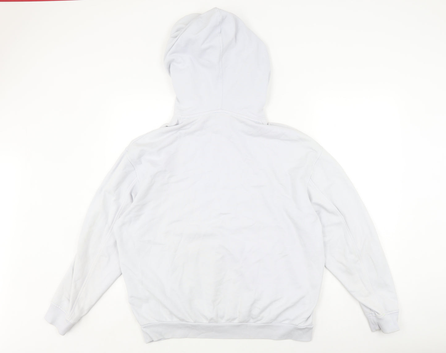 Levi's Men's White Pullover Hoodie M, Logo Accents