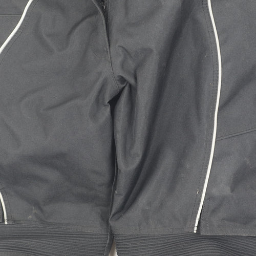 Frank Thomas Women's Black Motorcycle Rain Trousers M