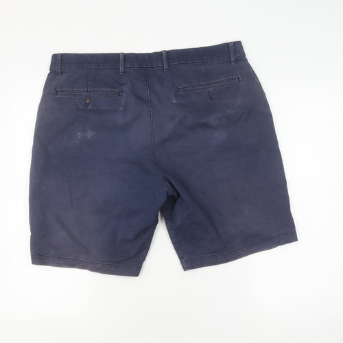 GAP Men's Blue Chino Shorts Size 35 - Casual Summer