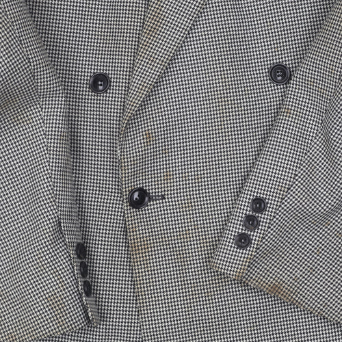 Skopes Men's Grey Double-Breasted Blazer 44S