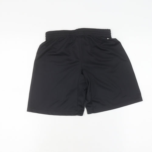 Kipsta Boys Black Athletic Shorts Size 10-11 Years
