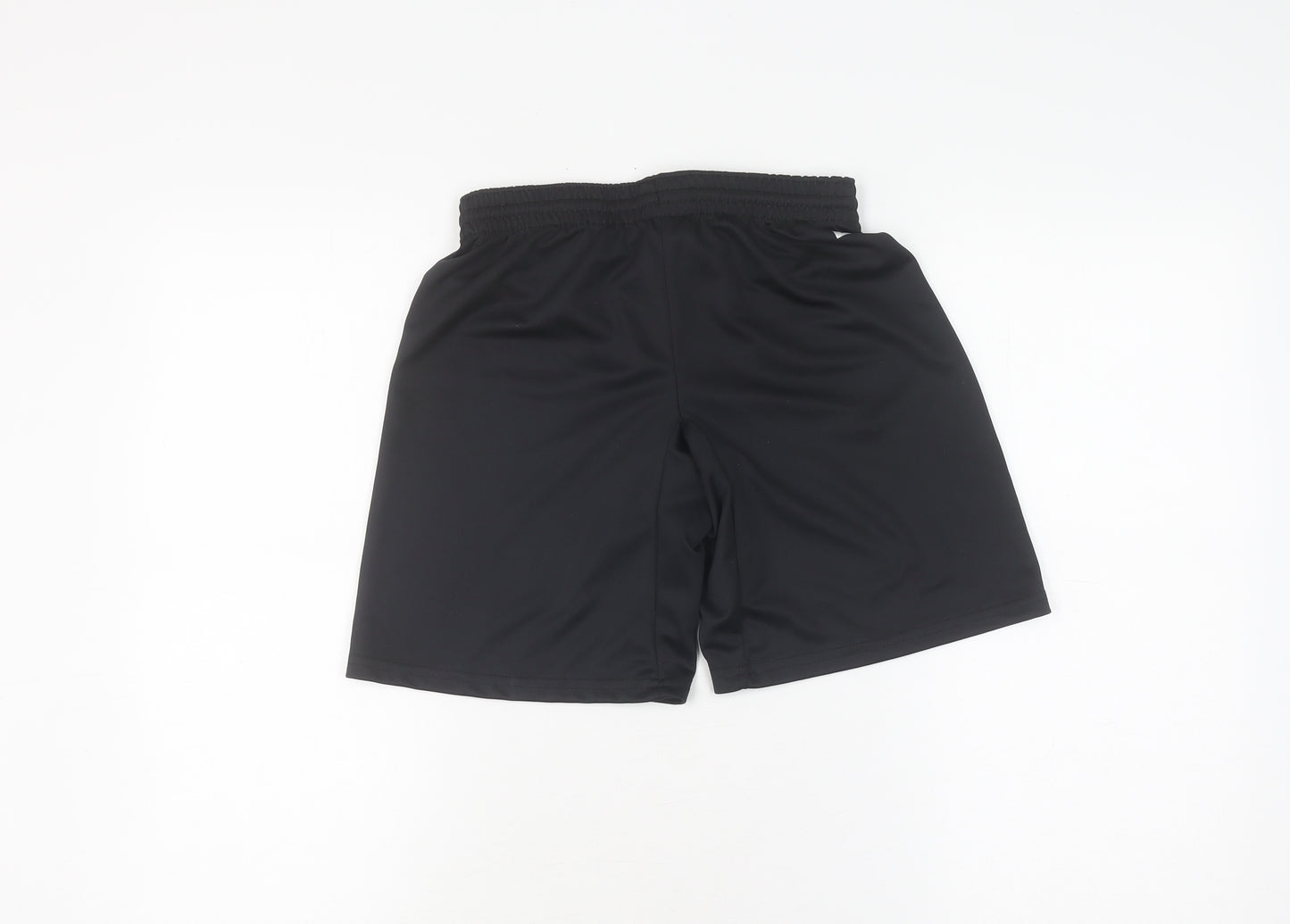 Kipsta Boys Black Athletic Shorts Size 10-11 Years