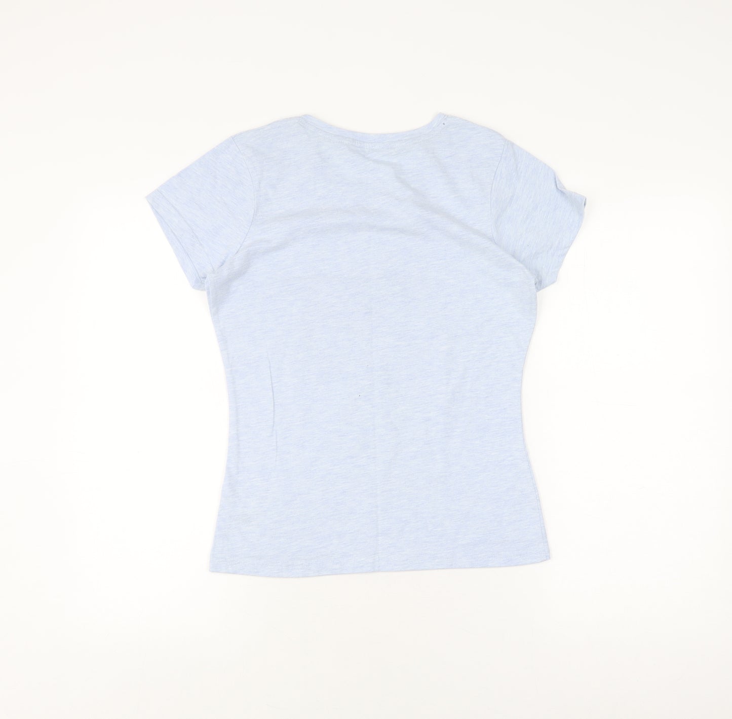 Disney at George Blue Girls T-Shirt 8-10 Winnie the Pooh Glitter