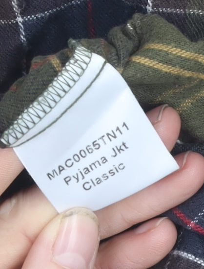 Barbour Men's XS Multicolour Plaid Pyjama Top
