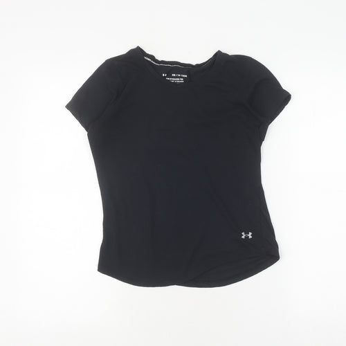 Under Armour Women's Black XS Fitted T-Shirt