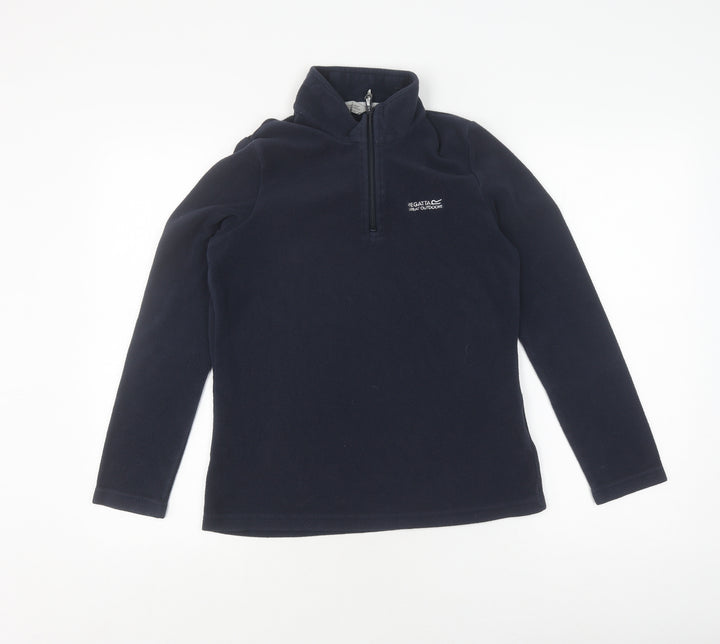 Regatta Women's Blue Fleece Pullover, Size 10