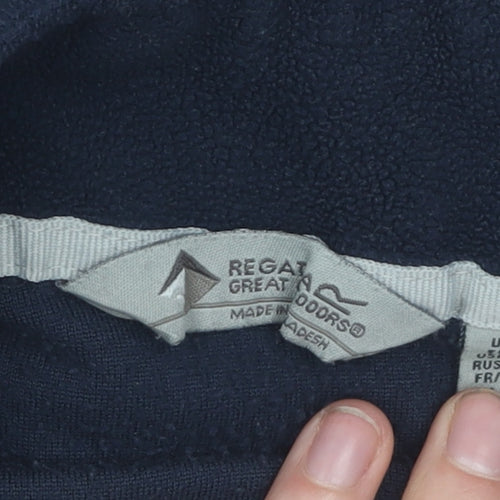 Regatta Women's Blue Fleece Pullover, Size 10