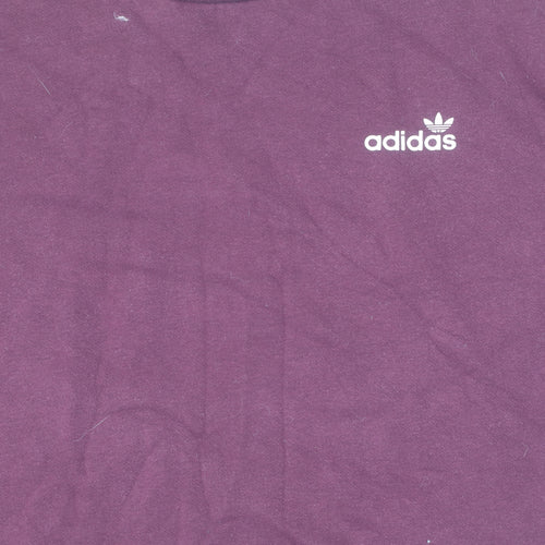 Adidas Unisex Purple Sweatshirt Size 16 Pullover