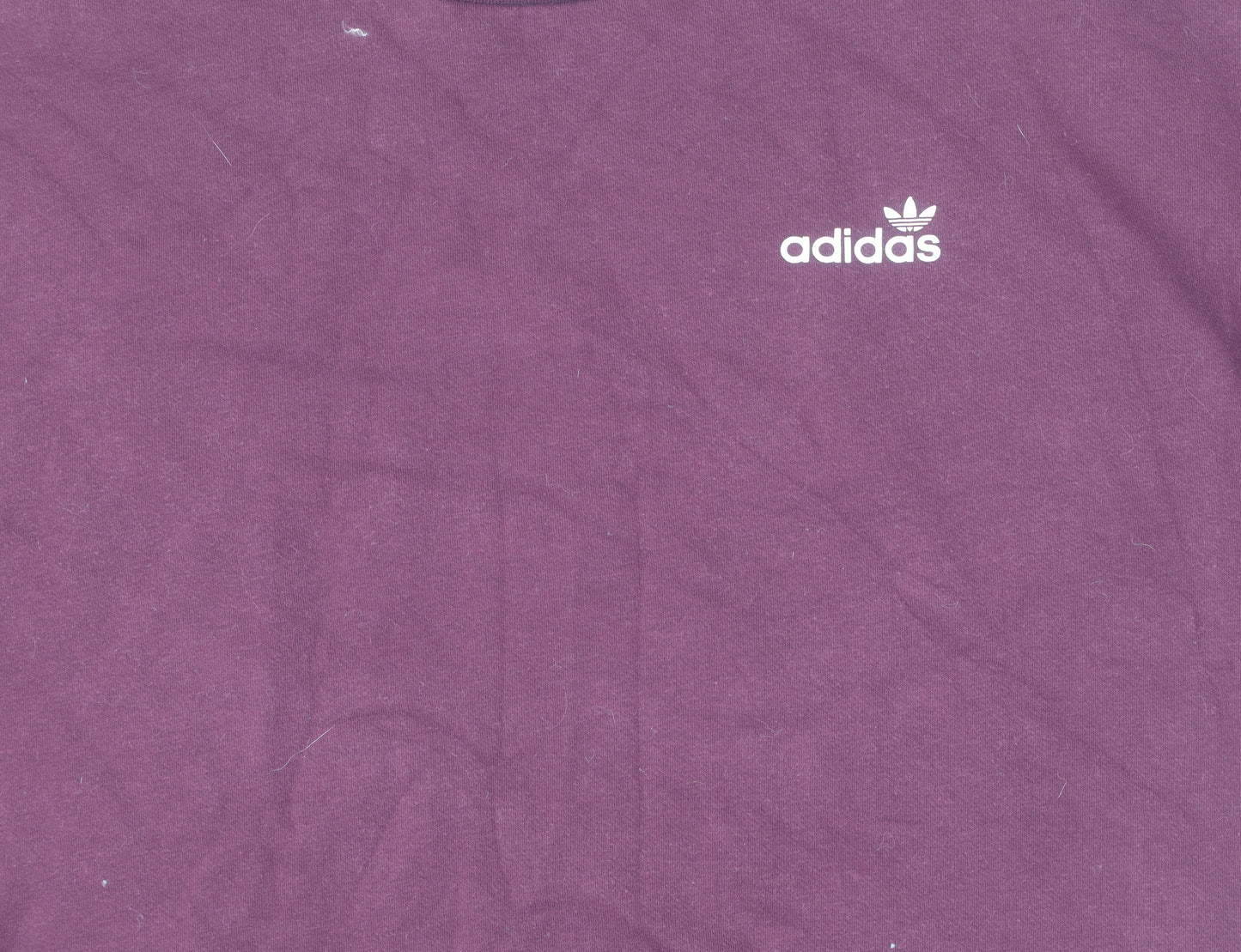 Adidas Unisex Purple Sweatshirt Size 16 Pullover